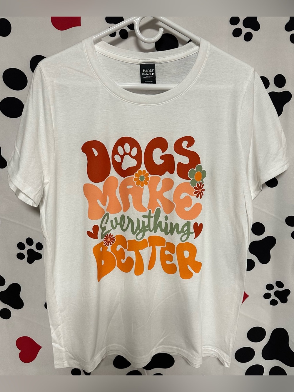 Dog Graphic Crewneck Tee - NWT/NIP